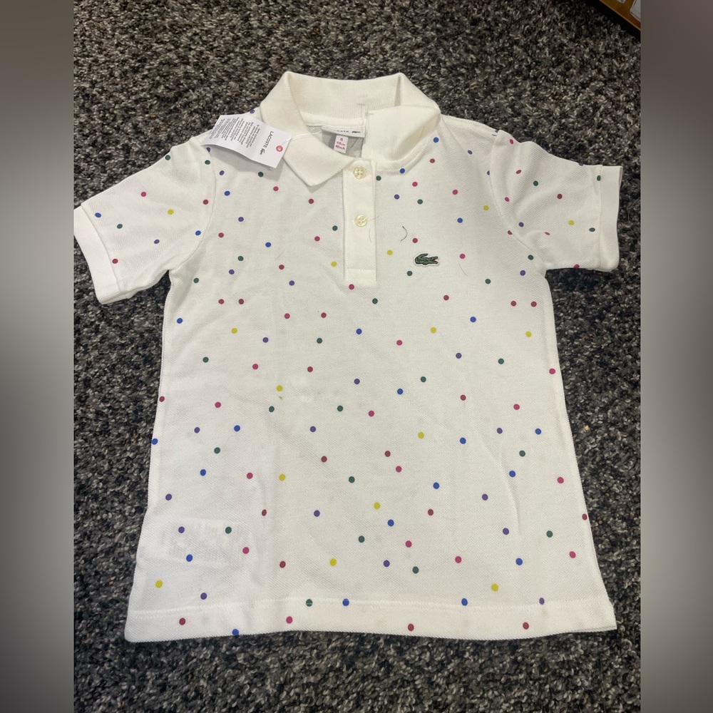 Toddler Lacoste Polo NWT